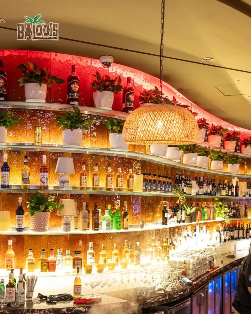 Baloos pub exterior in Abu Dhabi - an Arsenal supporters' pub