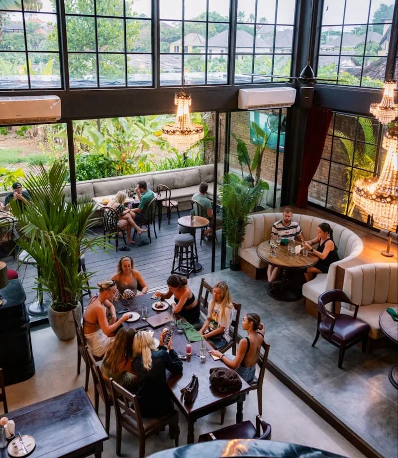 The Barn pub exterior in Canggu - an Arsenal supporters' pub