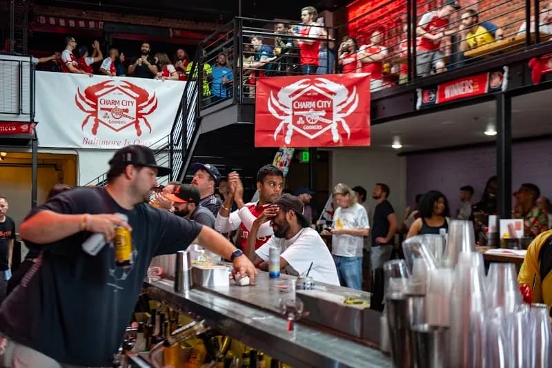 The Perch pub exterior in Baltimore - an Arsenal supporters' pub