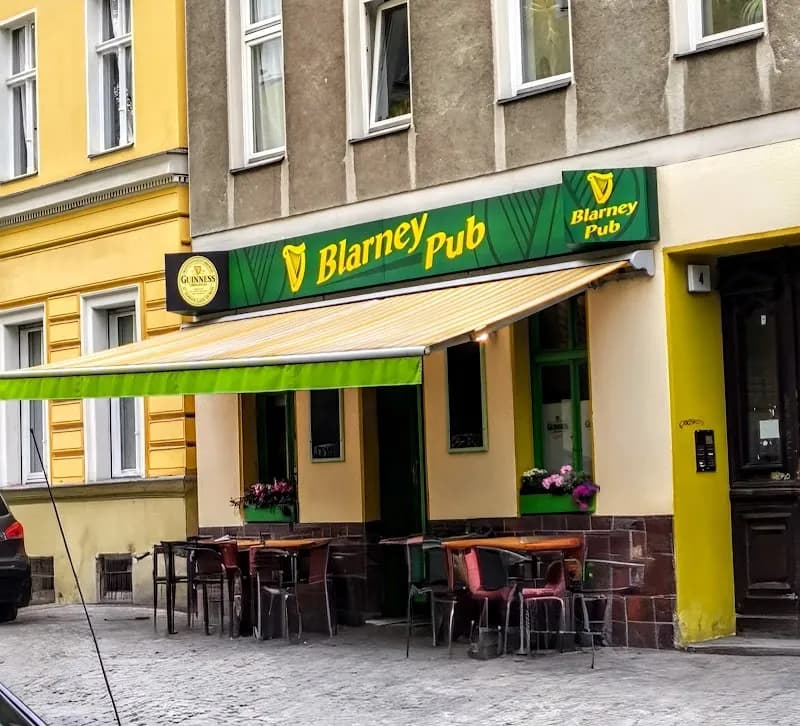 Blarney Irish Pub pub exterior in Berlin - an Arsenal supporters' pub