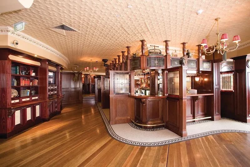 Pig n Whistle Riverside pub exterior in Brisbane - an Arsenal supporters' pub