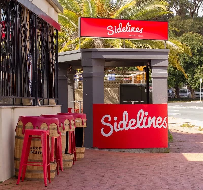 Sideliners Bar pub exterior in Central Coast - an Arsenal supporters' pub