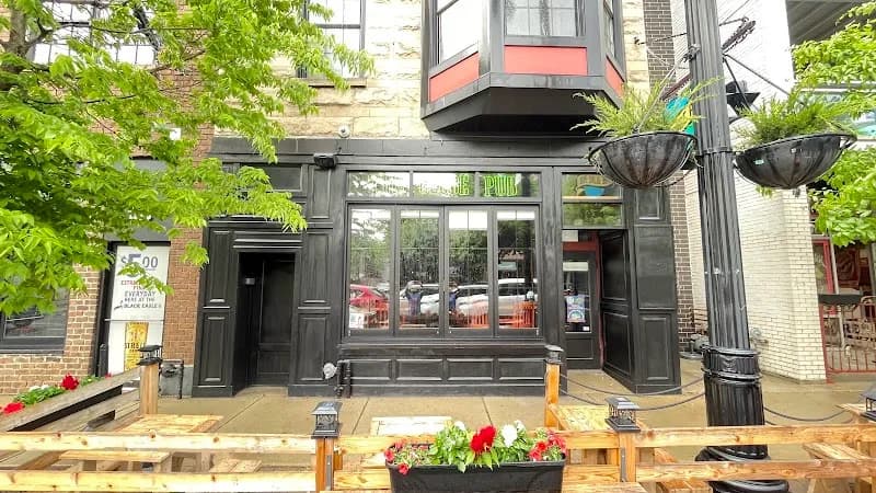 The Globe Pub pub exterior in Chicago - an Arsenal supporters' pub