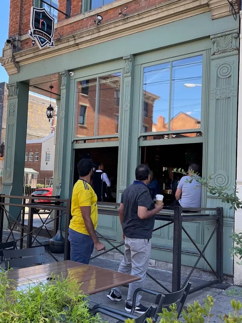 Rhinehaus pub exterior in Cincinnati - an Arsenal supporters' pub