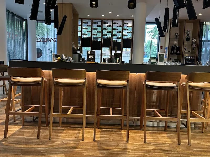 Francis Sports Bar pub exterior in Frankfurt - an Arsenal supporters' pub