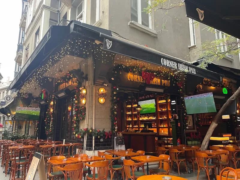 James Joyce Irish Pub pub exterior in Istanbul - an Arsenal supporters' pub
