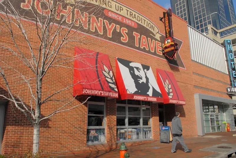 Johnny's Tavern P&L pub exterior in Kansas City - an Arsenal supporters' pub