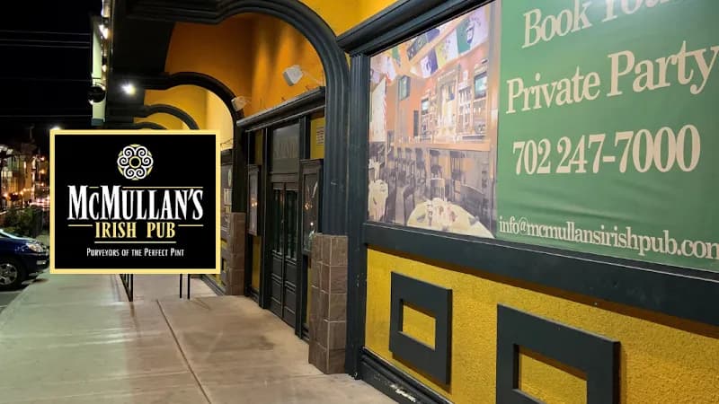 McMullans Irish Pub pub exterior in Las Vegas - an Arsenal supporters' pub