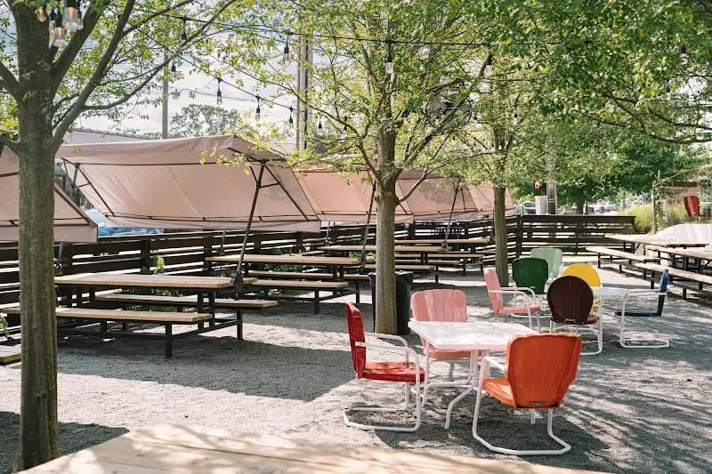 Hill Station pub exterior in Little Rock - an Arsenal supporters' pub