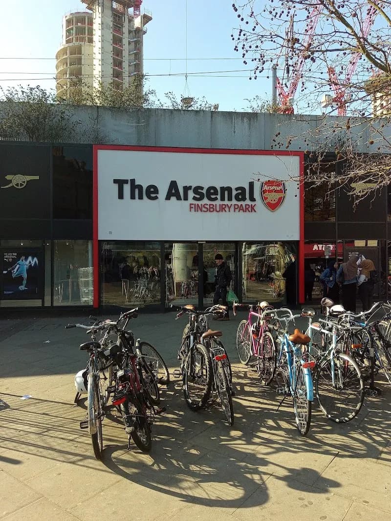 The Twelve Pins pub exterior in London - an Arsenal supporters' pub