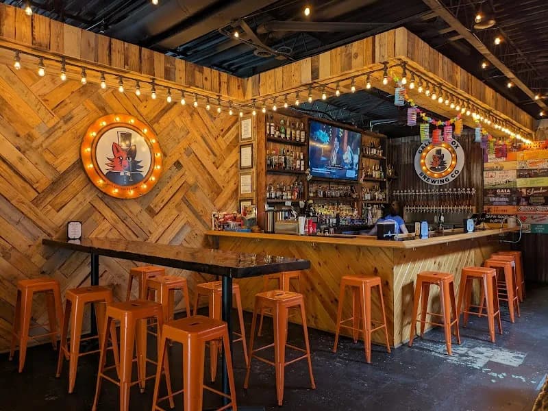 Gallant Fox Brewing pub exterior in Louisville - an Arsenal supporters' pub