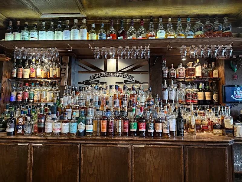 Burgundy Lion pub exterior in Montreal - an Arsenal supporters' pub