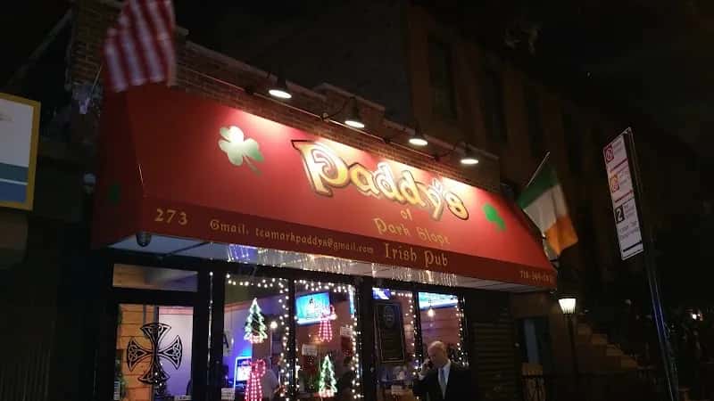Paddy's of Park Slope — Arsenal pub in New York Paddy's of Park Slope — Arsenal pub in New York, United States