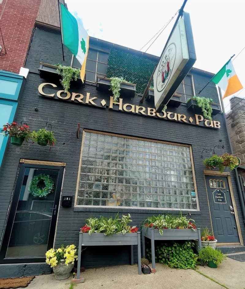 Cork Harbour Pub pub exterior in Pittsburgh - an Arsenal supporters' pub