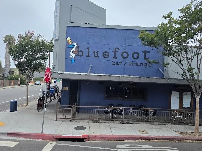 Bluefoot Bar & Lounge pub exterior in San Diego - an Arsenal supporters' pub