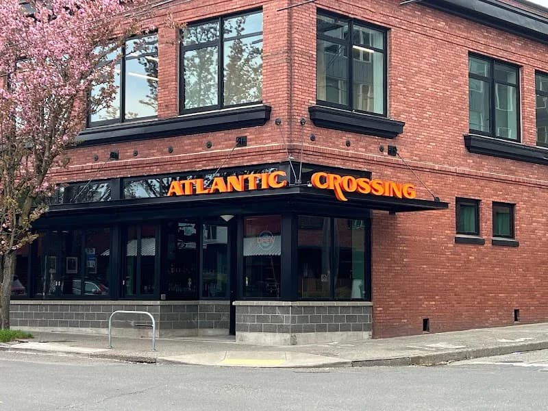 The Atlantic Crossing pub exterior in Seattle - an Arsenal supporters' pub