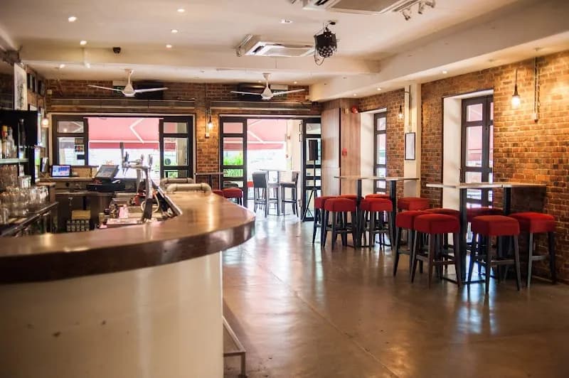 BQ Bar pub exterior in Singapore - an Arsenal supporters' pub