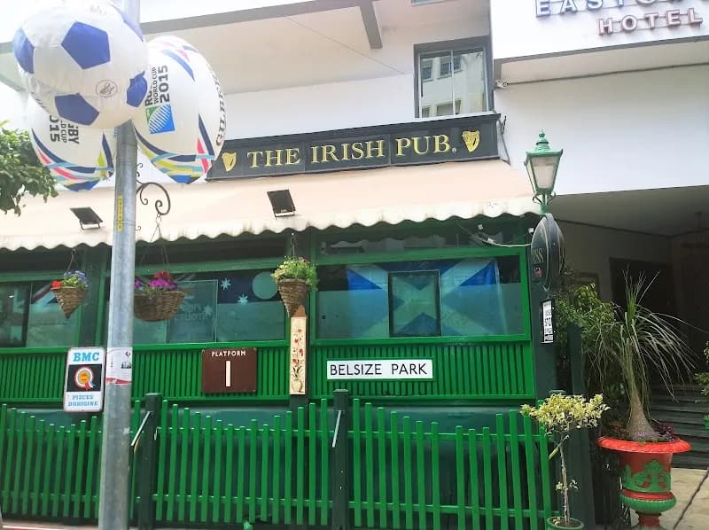 The Irish Pub pub exterior in Casablanca - an Arsenal supporters' pub