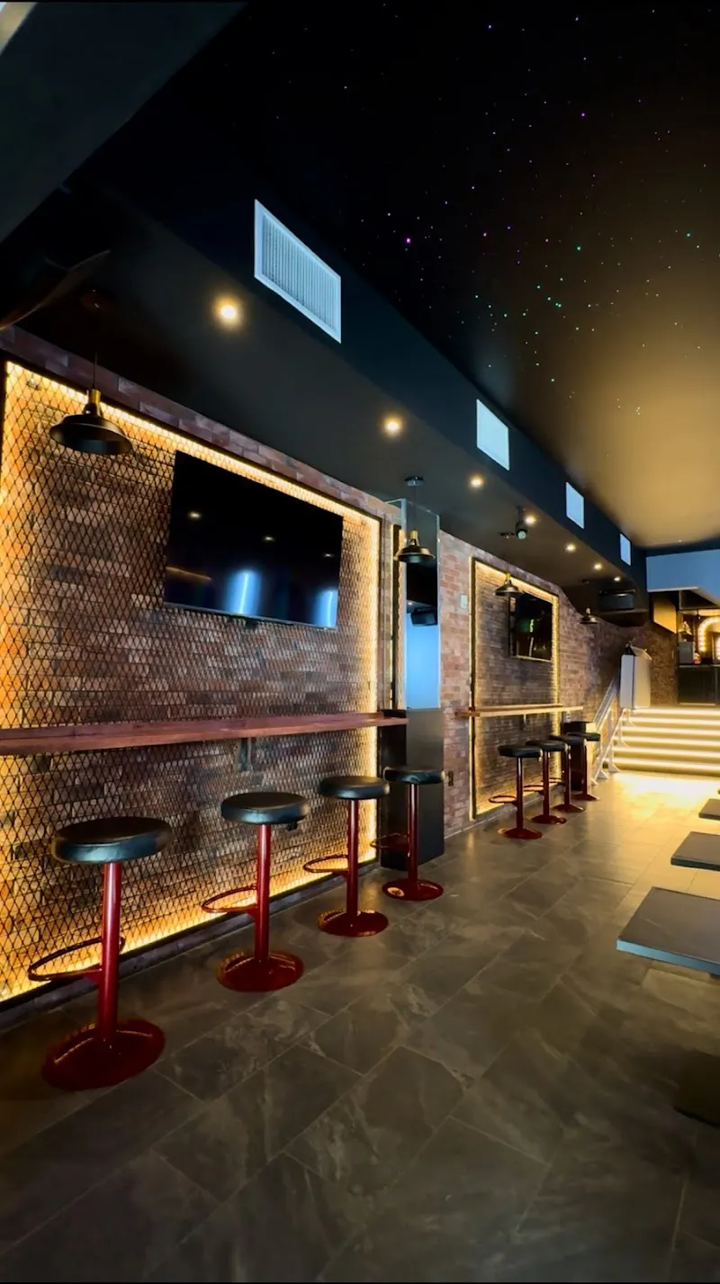 Lucky Bar pub exterior in Washington DC - an Arsenal supporters' pub