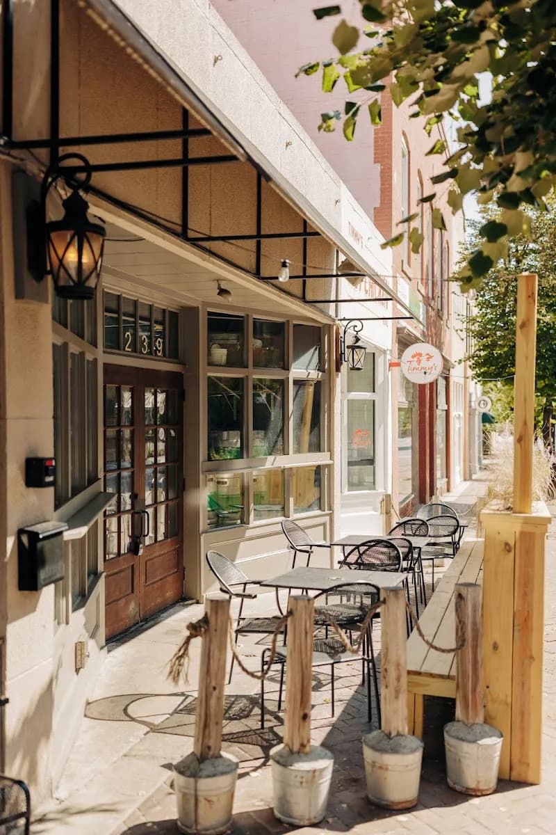 Small Batch Beer Co. pub exterior in Winston-Salem - an Arsenal supporters' pub